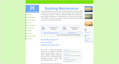 Desktop Screenshot of buildingmaintenance.co.in